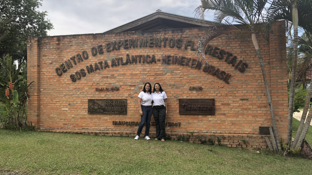 Equipe do Instituto em visita ao SOS Mata Atlântica